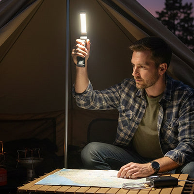 Lampe de poche LED | Magnétique Rechargeable 5 Modes