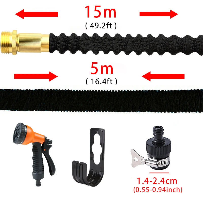 Tuyau d'arrosage extensible | Ultra-léger 30m