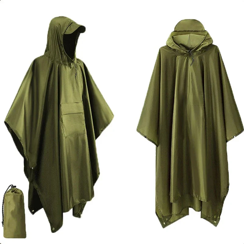 Pancho pluie adulte 3 en 1