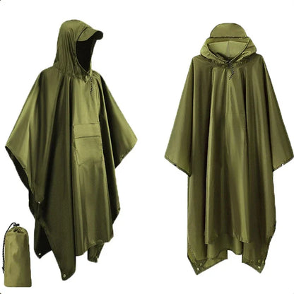 Pancho pluie adulte 3 en 1