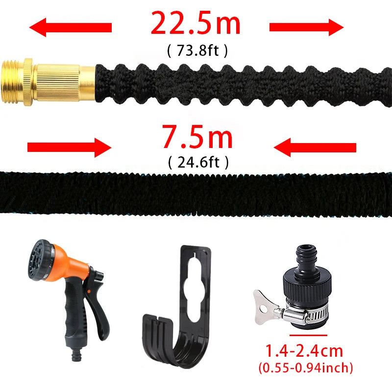 Tuyau d'arrosage extensible | Ultra-léger 30m