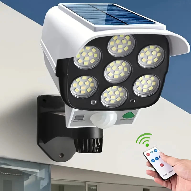 Lampe détecteur de mouvement | Solaire 77 LED