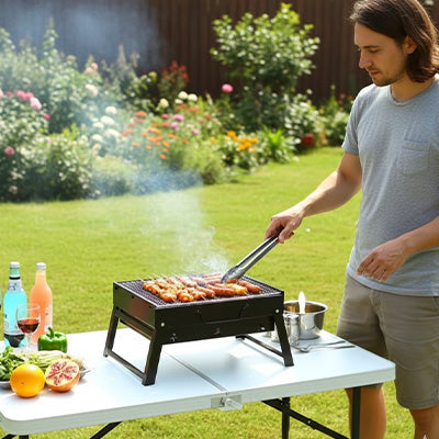 Barbecue portable | Compact et Robuste