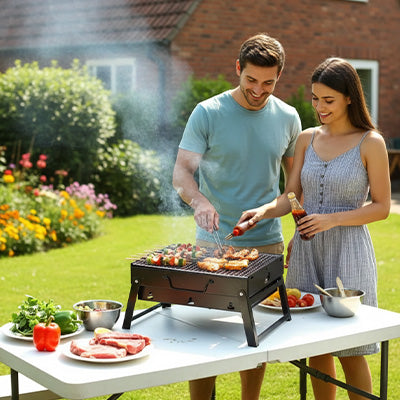 Barbecue portable | Compact et Robuste