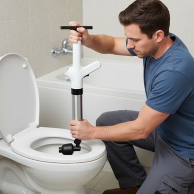 Ventouse pour toilette | Air Comprimé